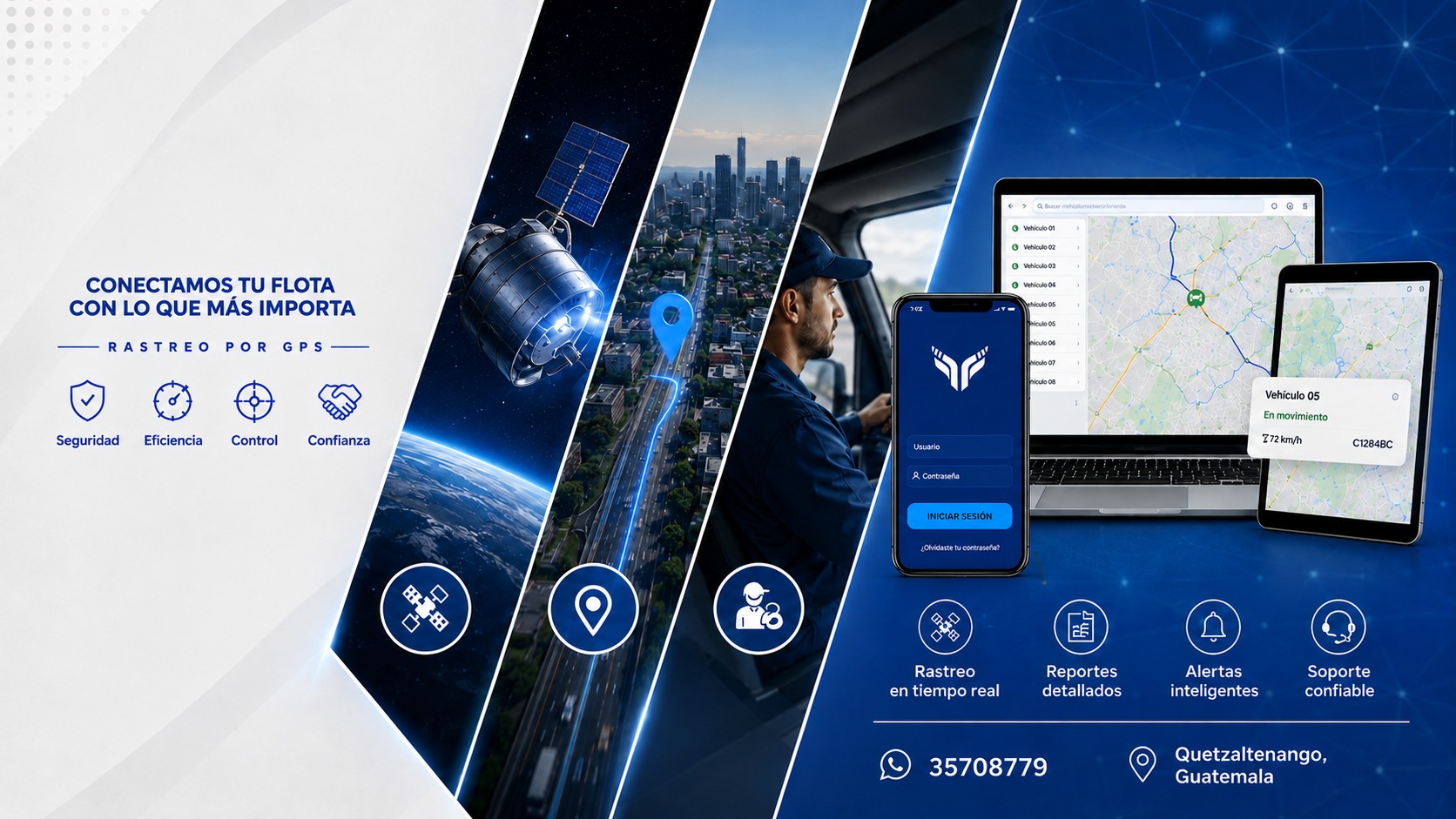 TrackTech GT - Conectamos tu flota con lo que más importa